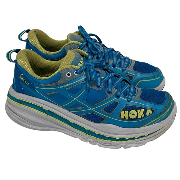 Hoka One One Stinson 3 Trail Road Running Sneakers - Good Condition/W8 - Picture 1 of 9
